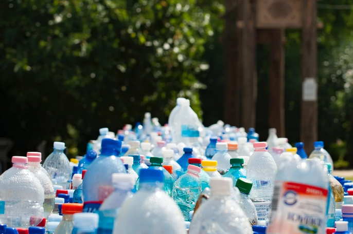 plastic bottles